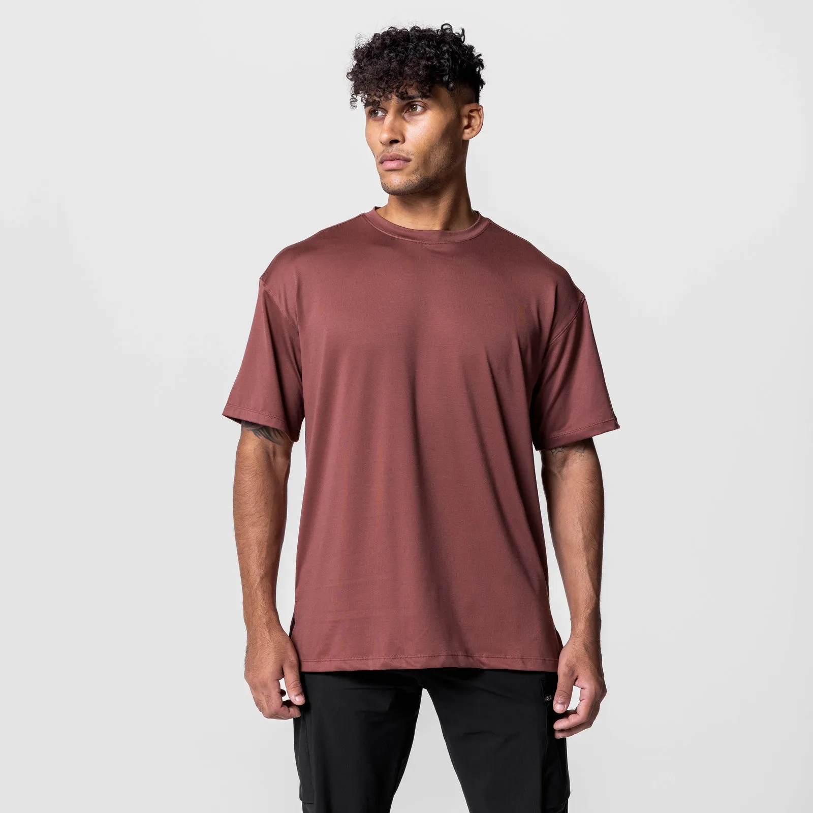 0642. Core Oversized Tee - Red Earth