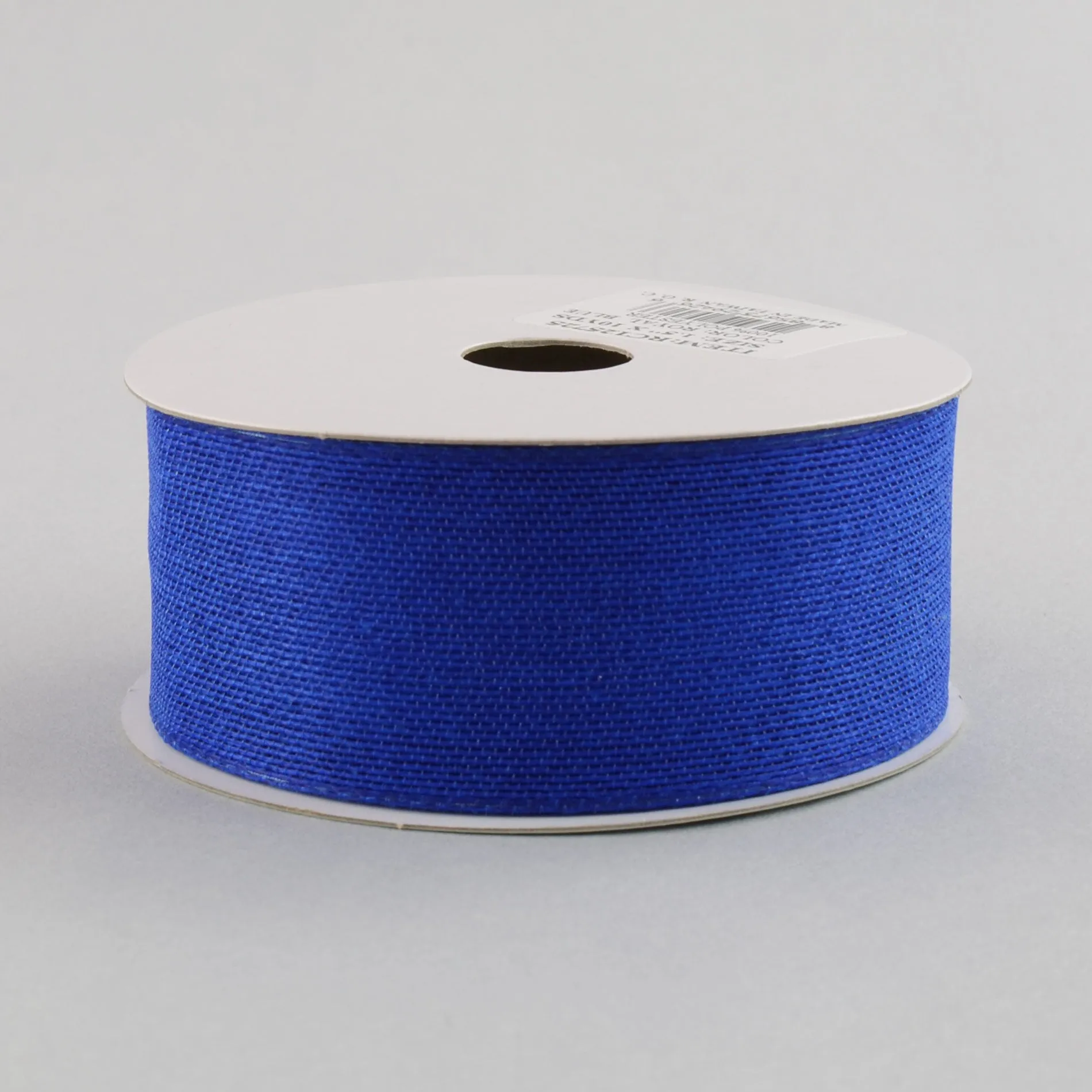 1.5" Classic Faux Jute Ribbon: Royal Blue (10 Yards)