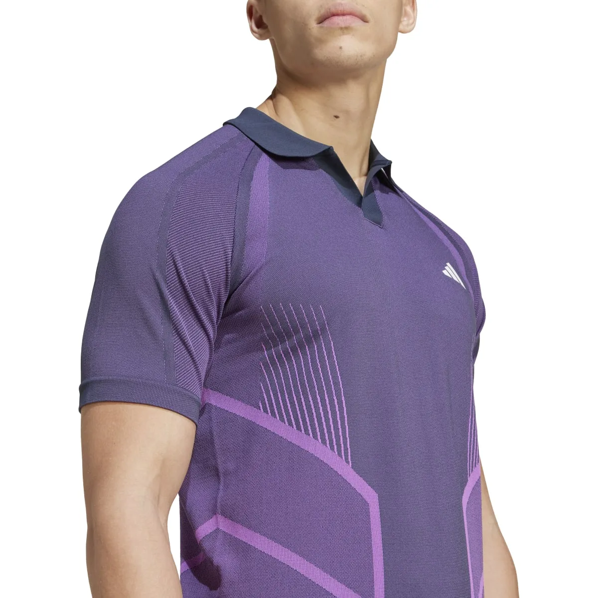 adidas Men's Tennis Pro Seamless AEROREADY FreeLift Polo