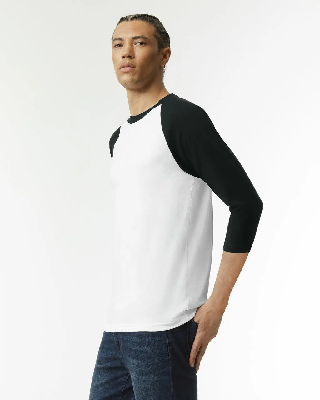 American Apparel Adult CVC Raglan T-shirt (2003CVC)