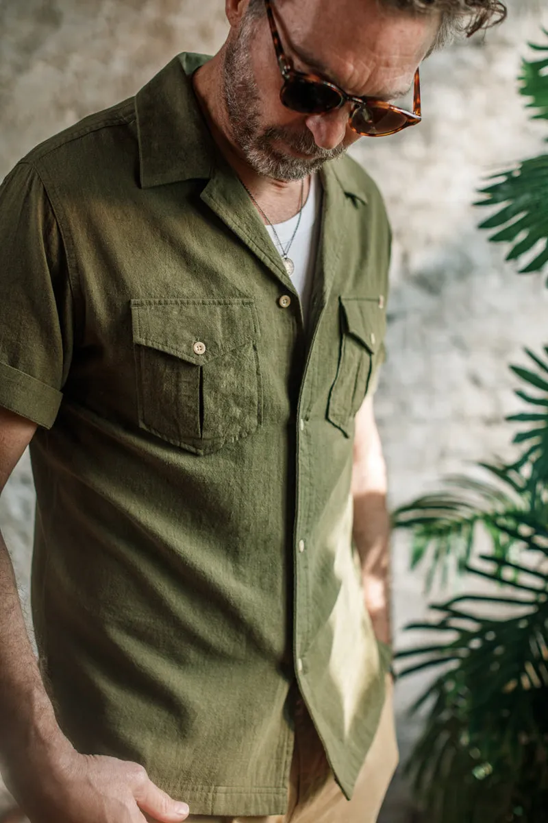 &SONS Coast Shirt Army Green