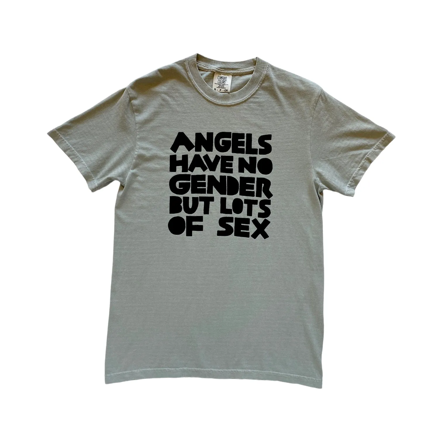 ANGELS HAVE NO GENDER BUT LOTS OF SEX T-shirt