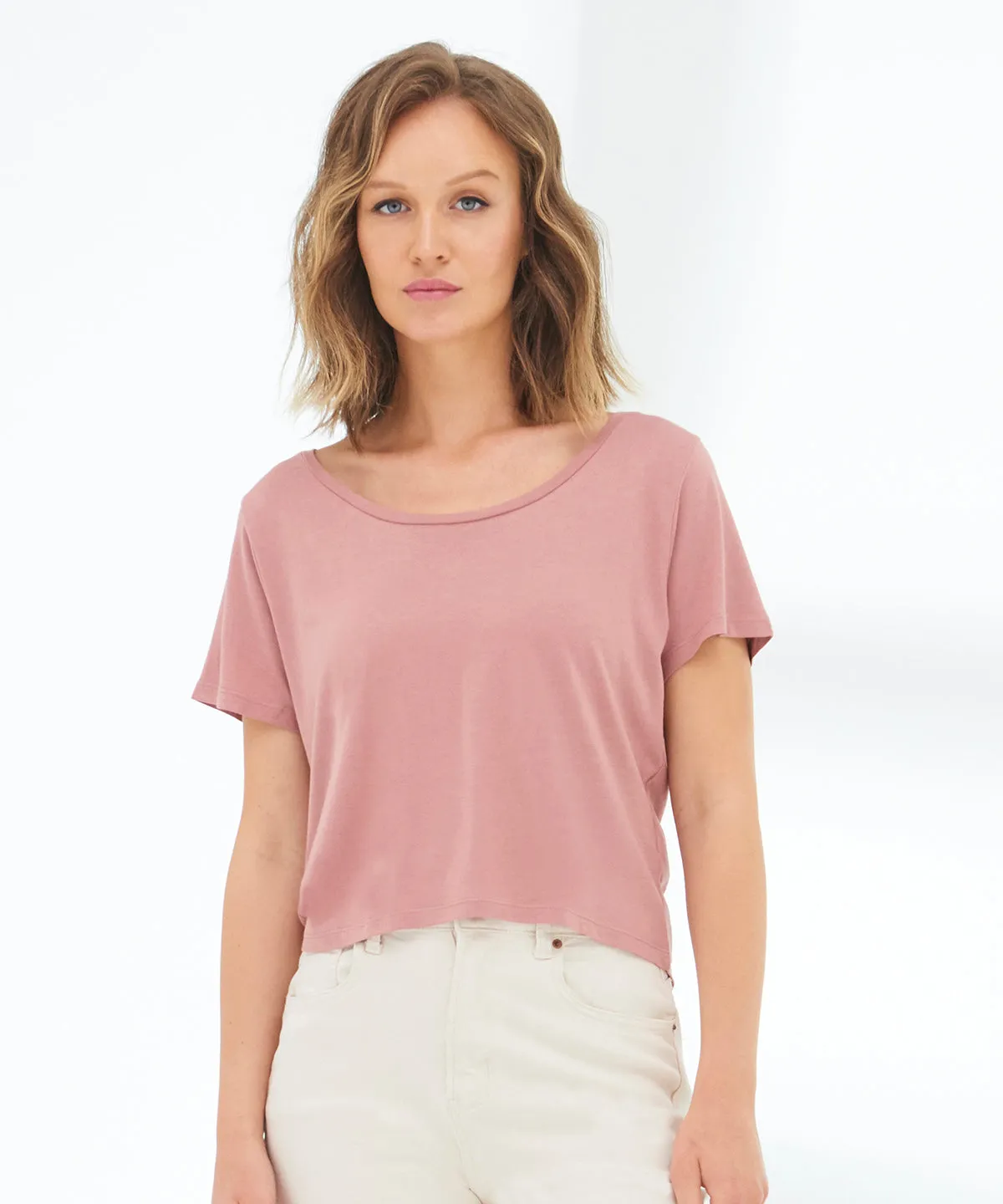 Arctic White - Women's Daintree EcoViscose tee