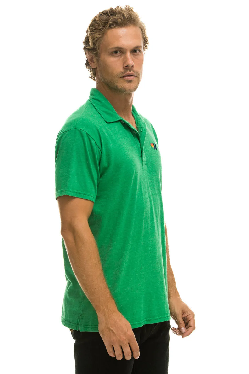 AVIATOR NATION POLO - KELLY GREEN