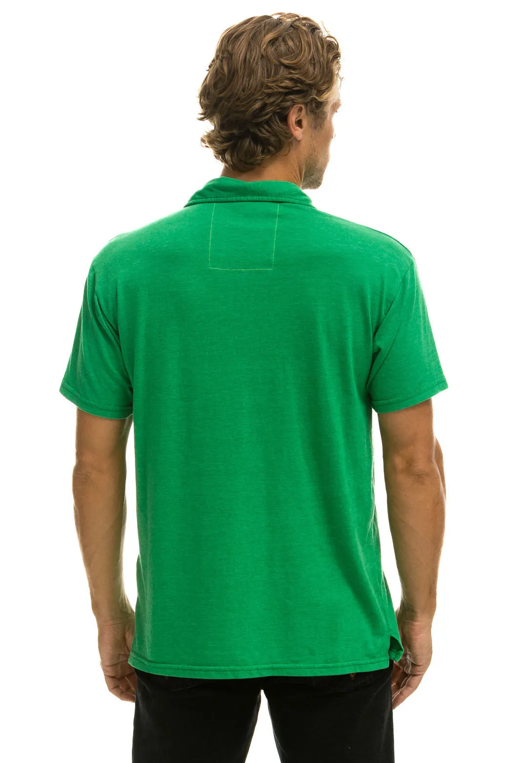 AVIATOR NATION POLO - KELLY GREEN