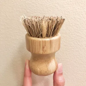 Bamboo Knob Scrubber: Mix Coconut