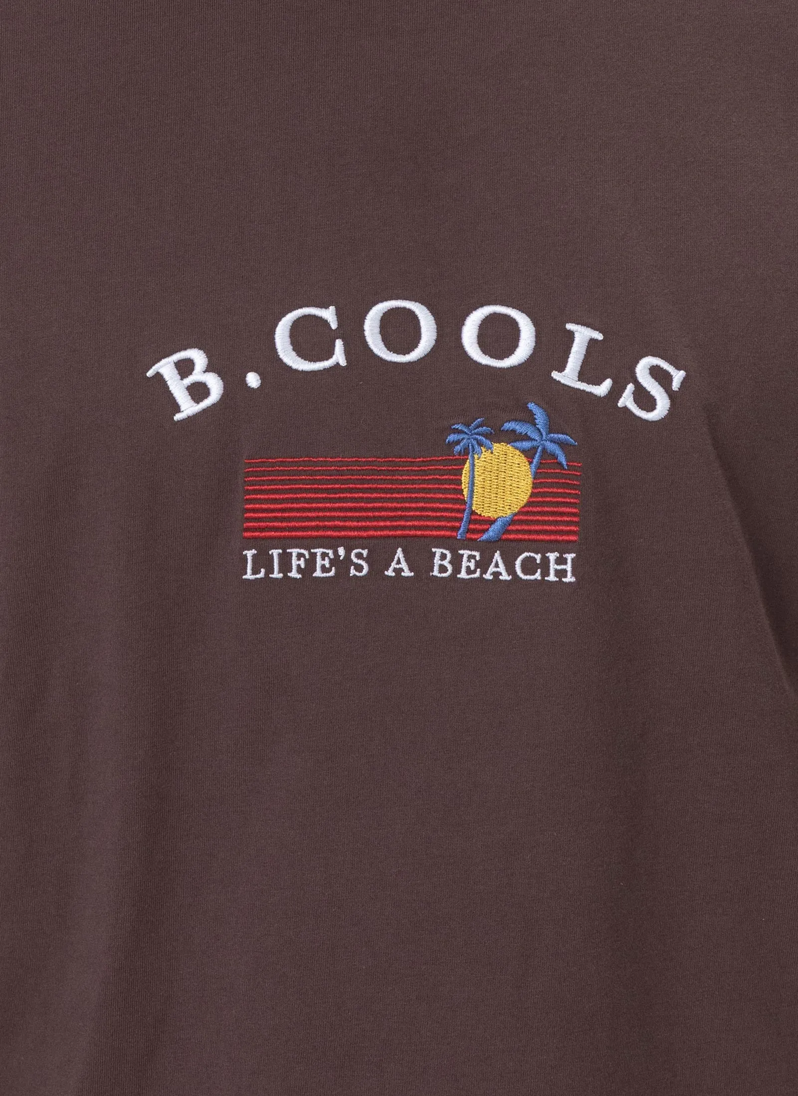 Beach Life Tee Tobacco