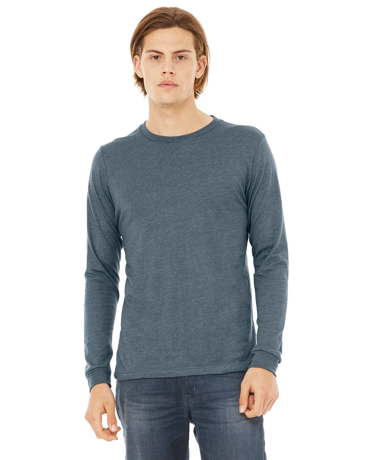 Bella Canvas 3501CVC: Unisex CVC Jersey Long-Sleeve T-Shirt