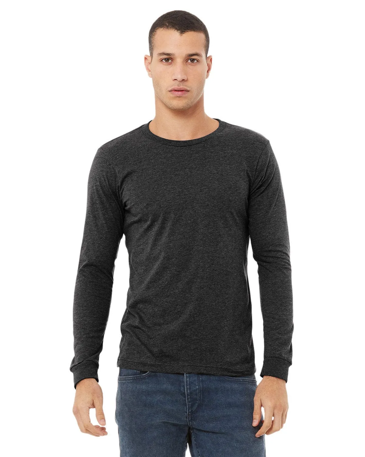 Bella Canvas 3501CVC: Unisex CVC Jersey Long-Sleeve T-Shirt