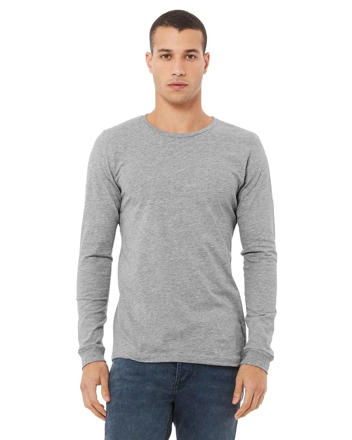 Bella Canvas 3501CVC: Unisex CVC Jersey Long-Sleeve T-Shirt