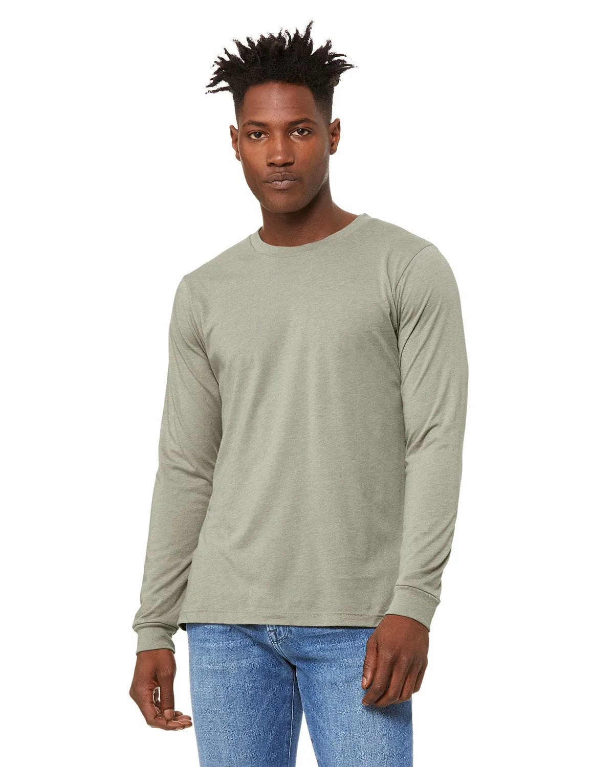 Bella Canvas 3501CVC: Unisex CVC Jersey Long-Sleeve T-Shirt