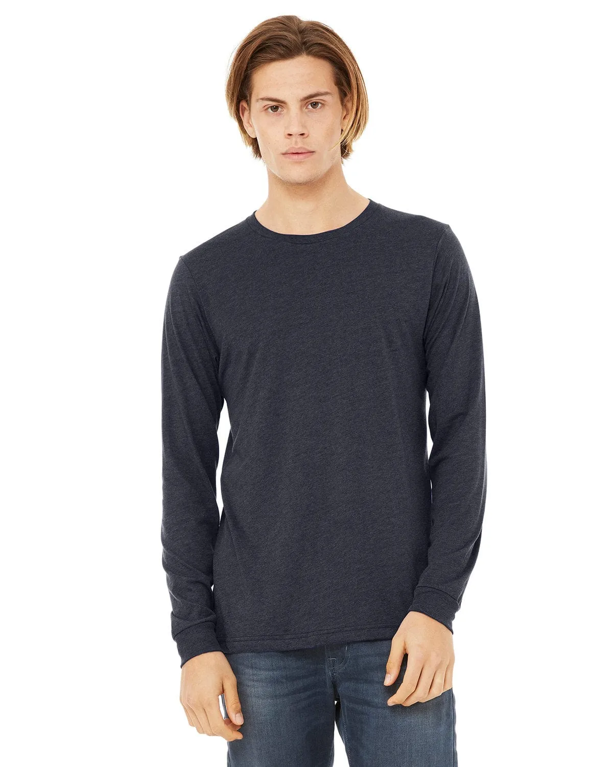 Bella Canvas 3501CVC: Unisex CVC Jersey Long-Sleeve T-Shirt