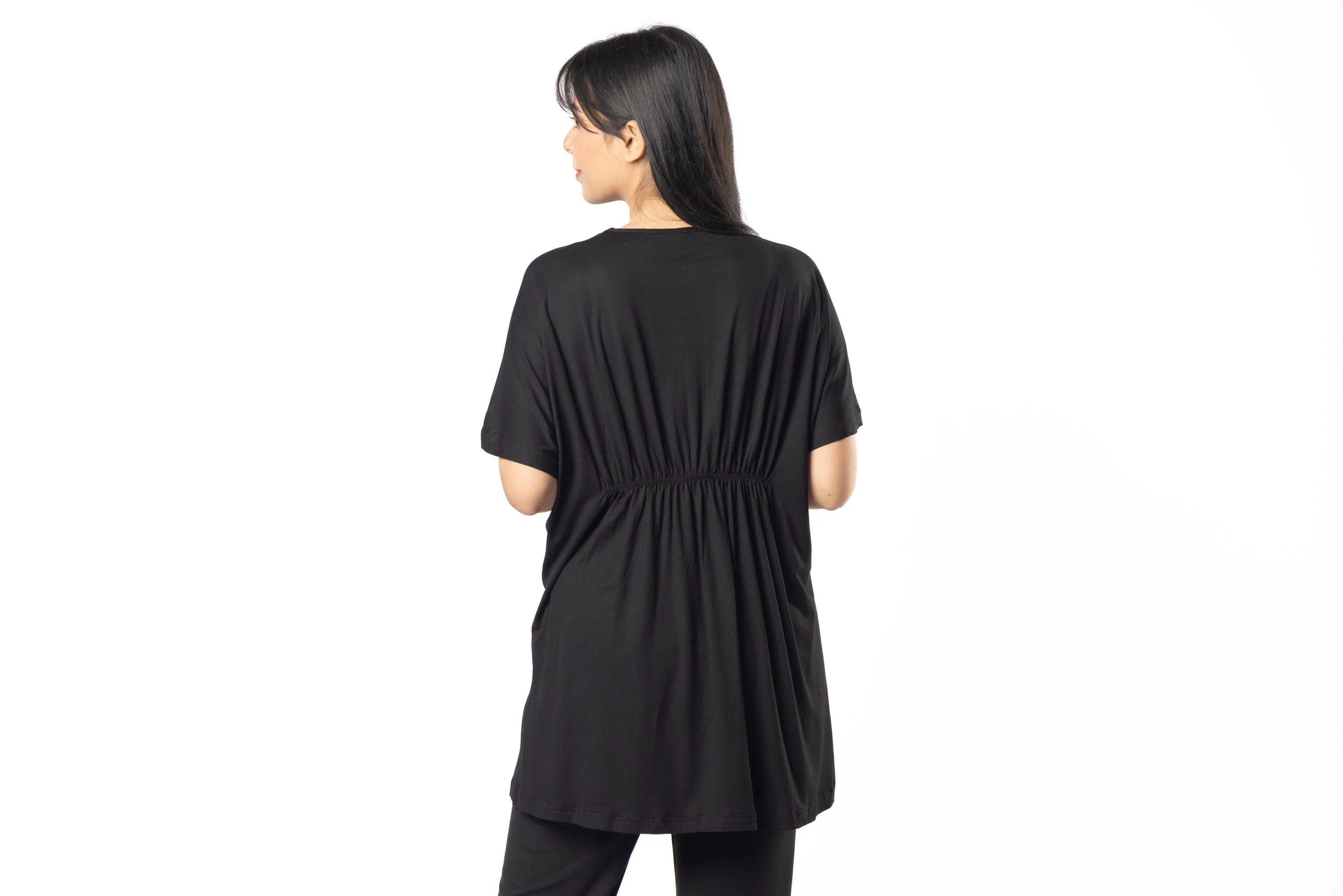 Black Kaftan Top