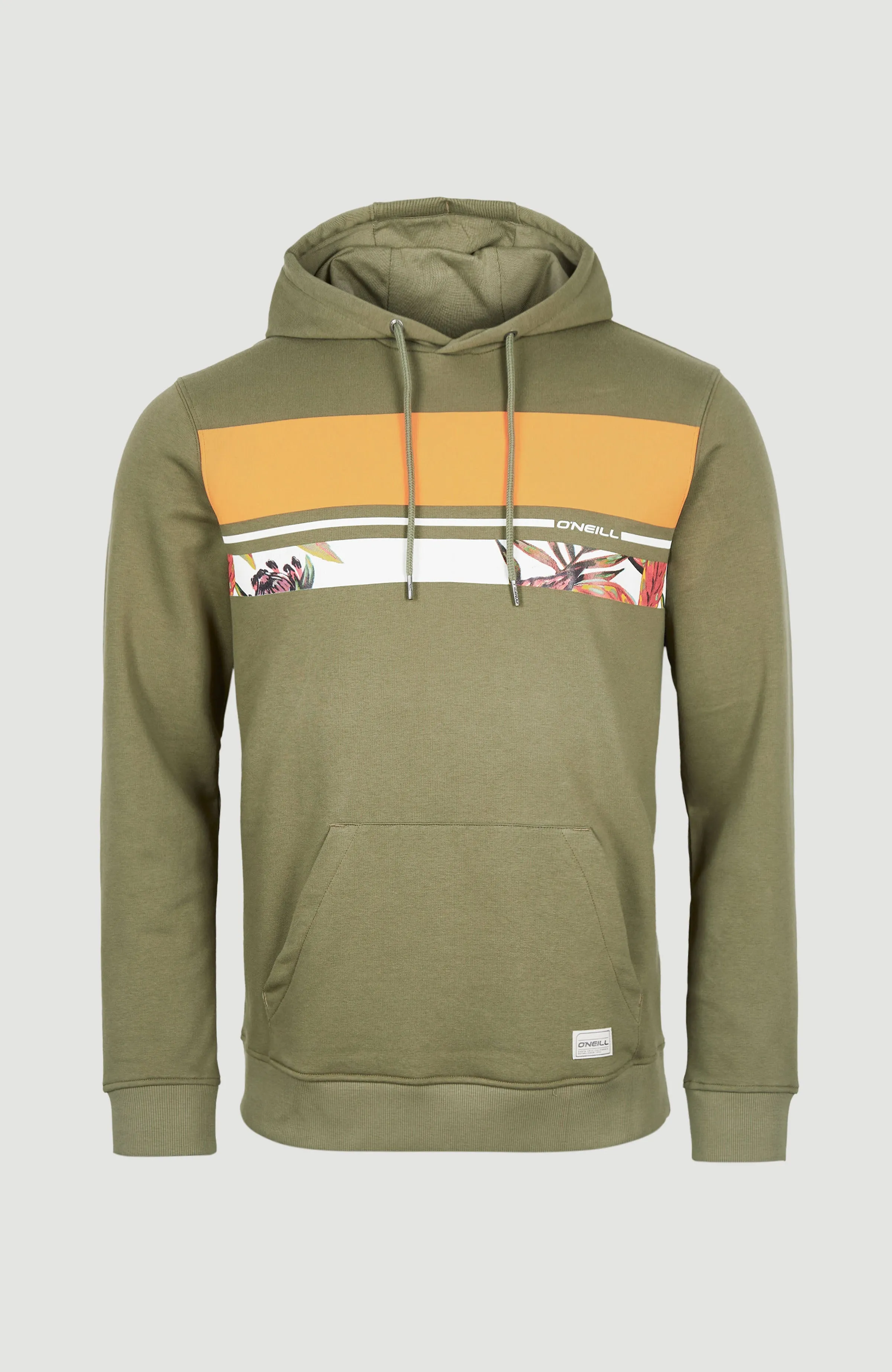 Block Hoodie | Deep Lichen Green