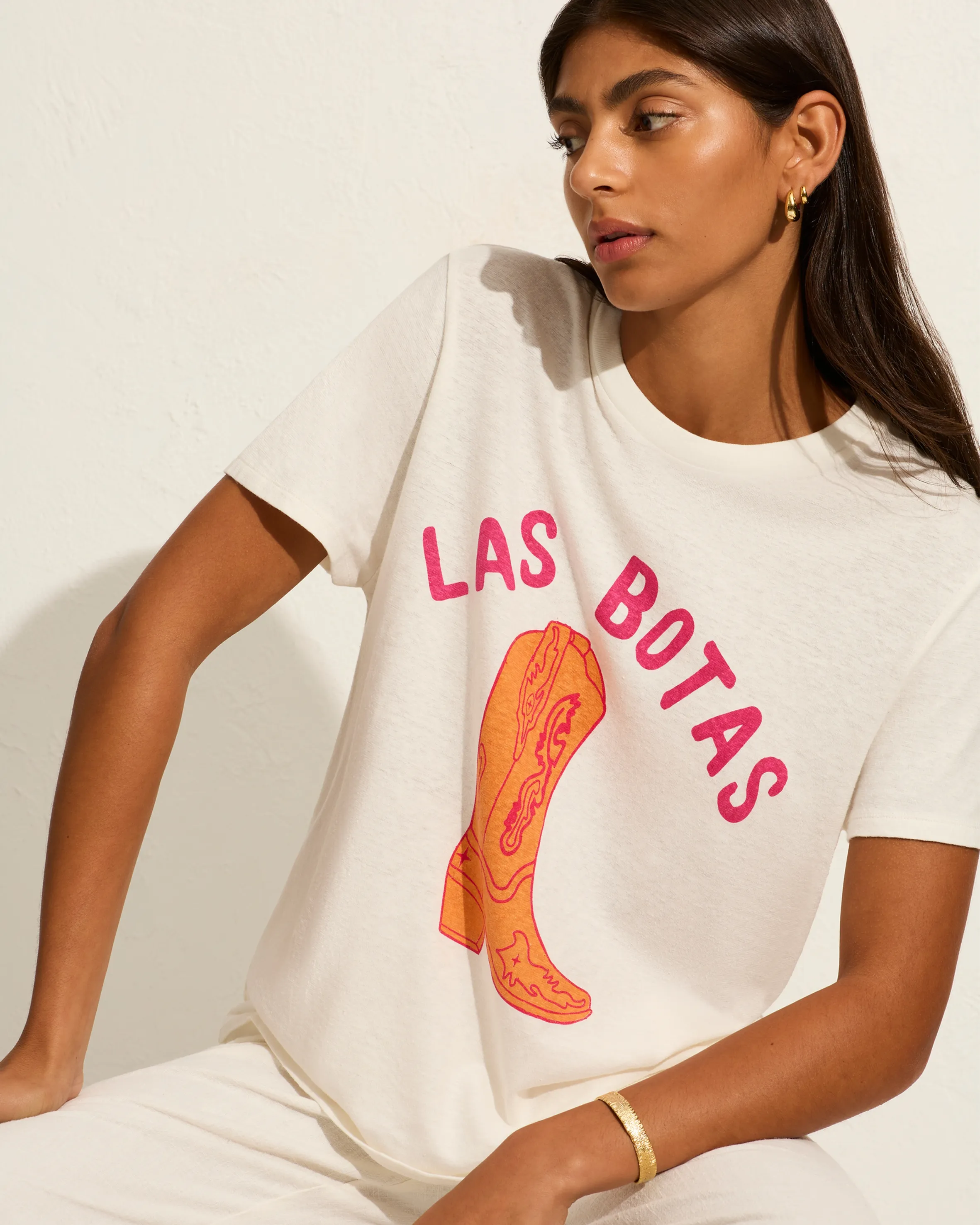 Boots Classic Tee White