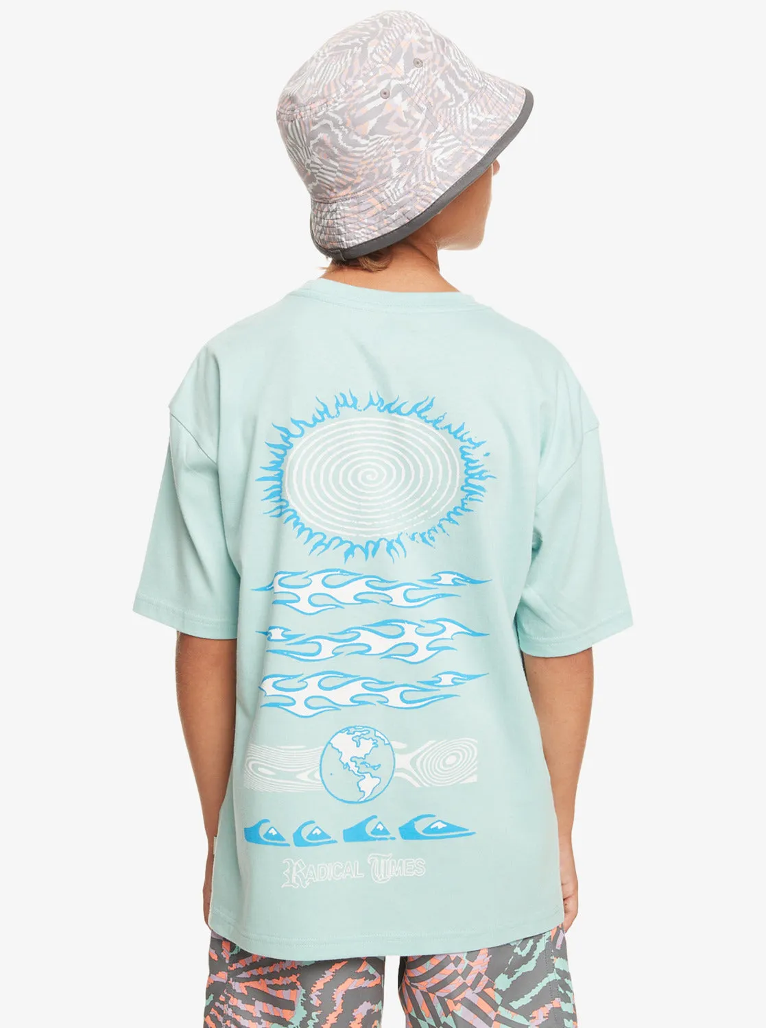 Boys 8-16 Visions T-Shirt - Pastel Turquoise