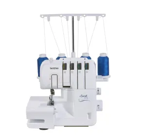 Brother Home Overlock Machine 2104D. Twin Needle, 3 thread and 4 Thread stitching