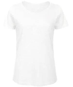 Chic Pure White - B&C Inspire Slub T /women