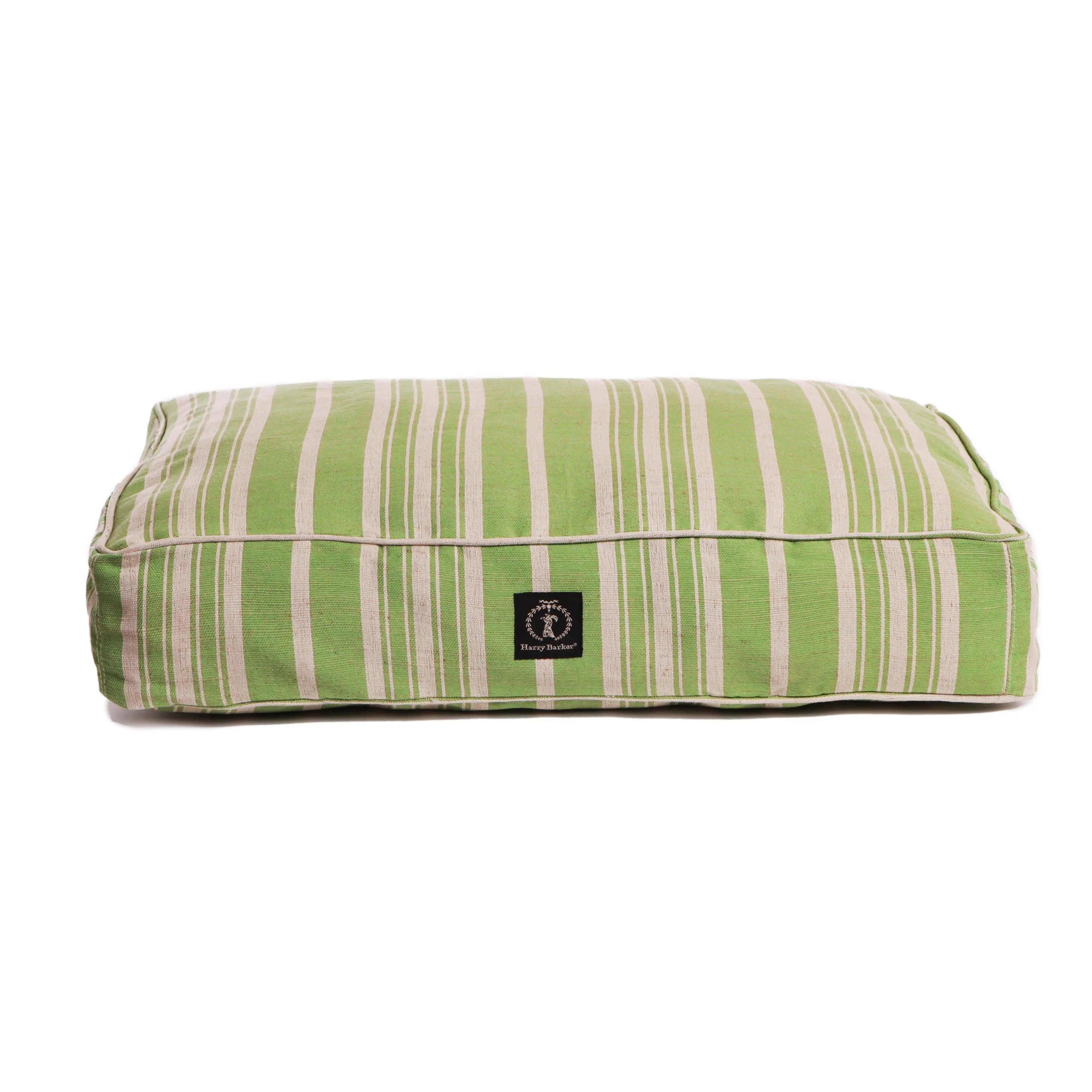 Classic Stripe Rectangle Dog Bed Cover