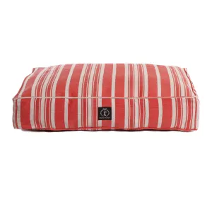 Classic Stripe Rectangle Dog Bed Cover