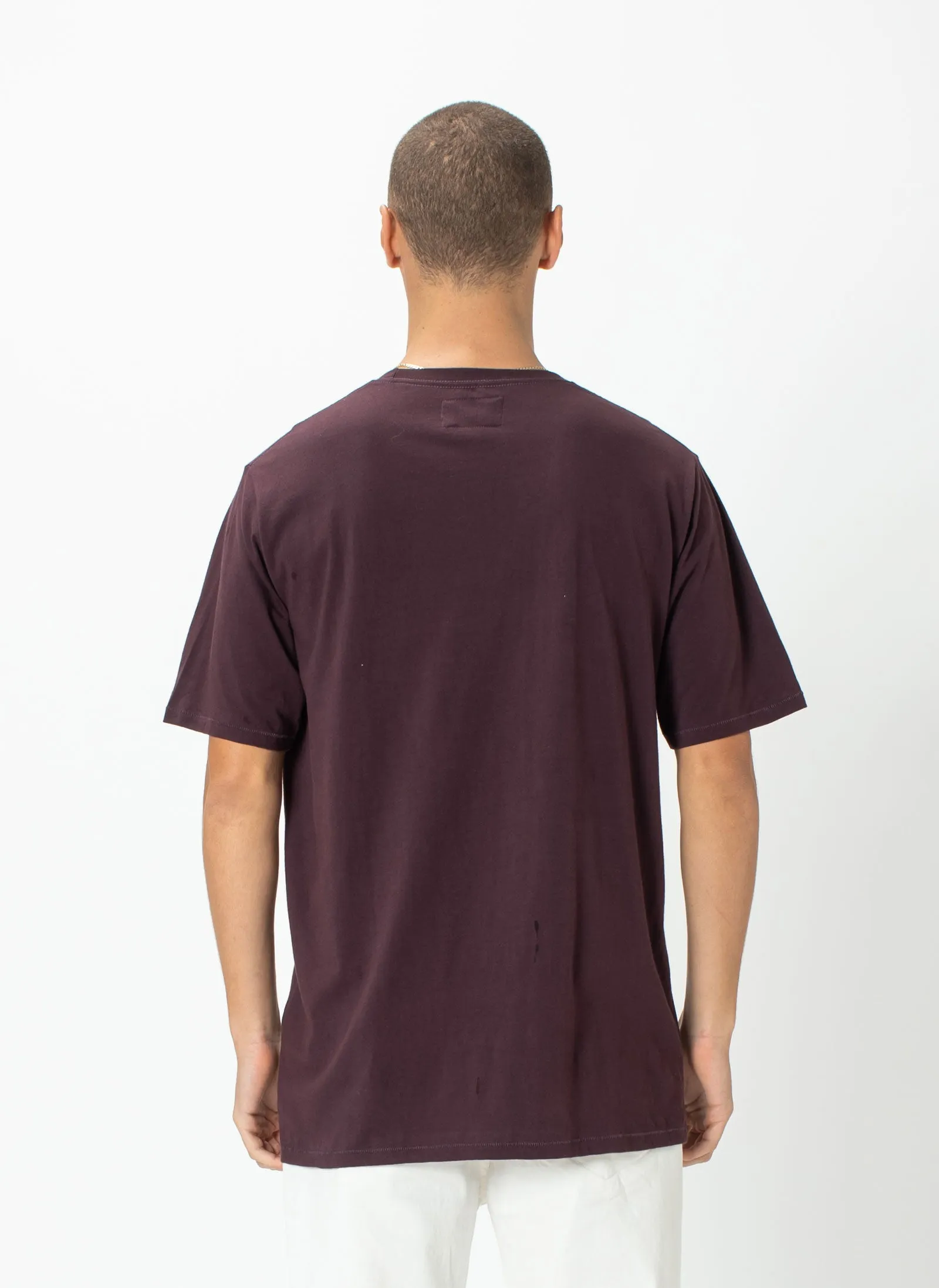 Colour Script Tee Oxblood