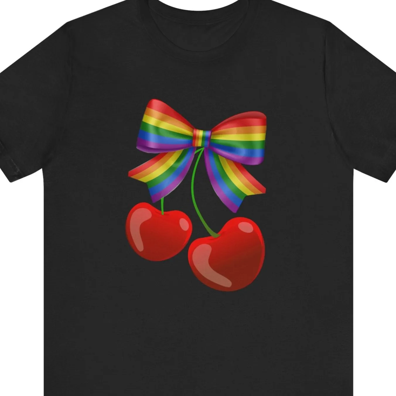 Coquette Cherrys and Pride Bow