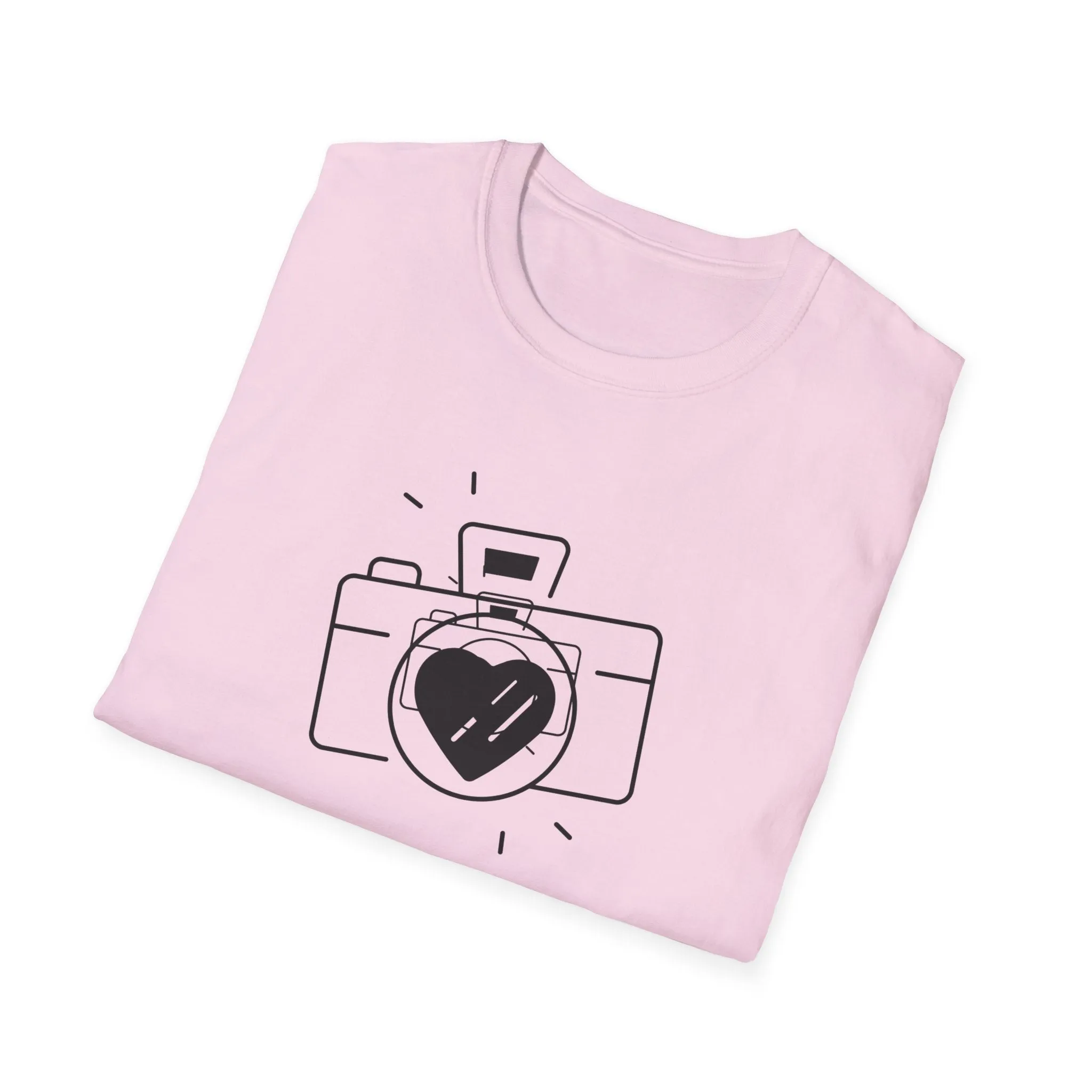 Customizable Unisex Softstyle T-Shirt - Perfect for Photographers and Creatives