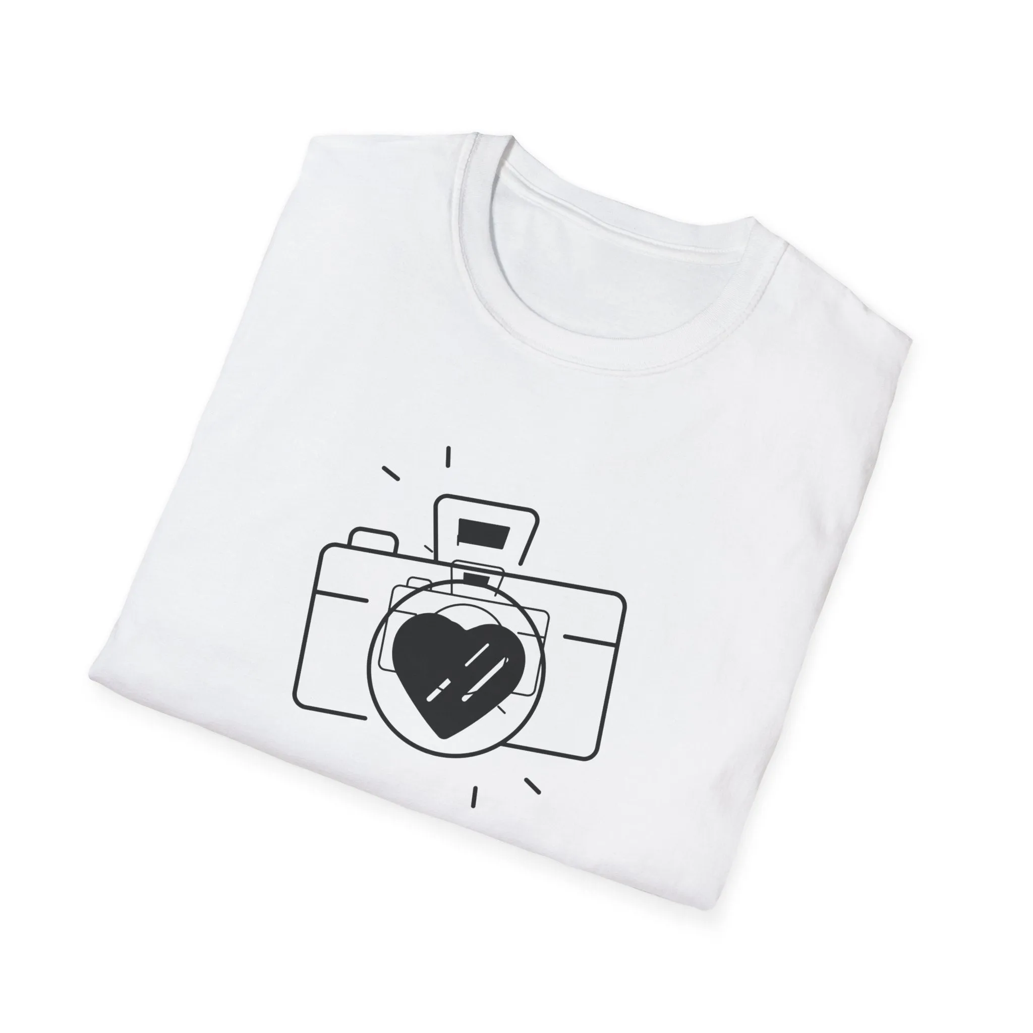 Customizable Unisex Softstyle T-Shirt - Perfect for Photographers and Creatives