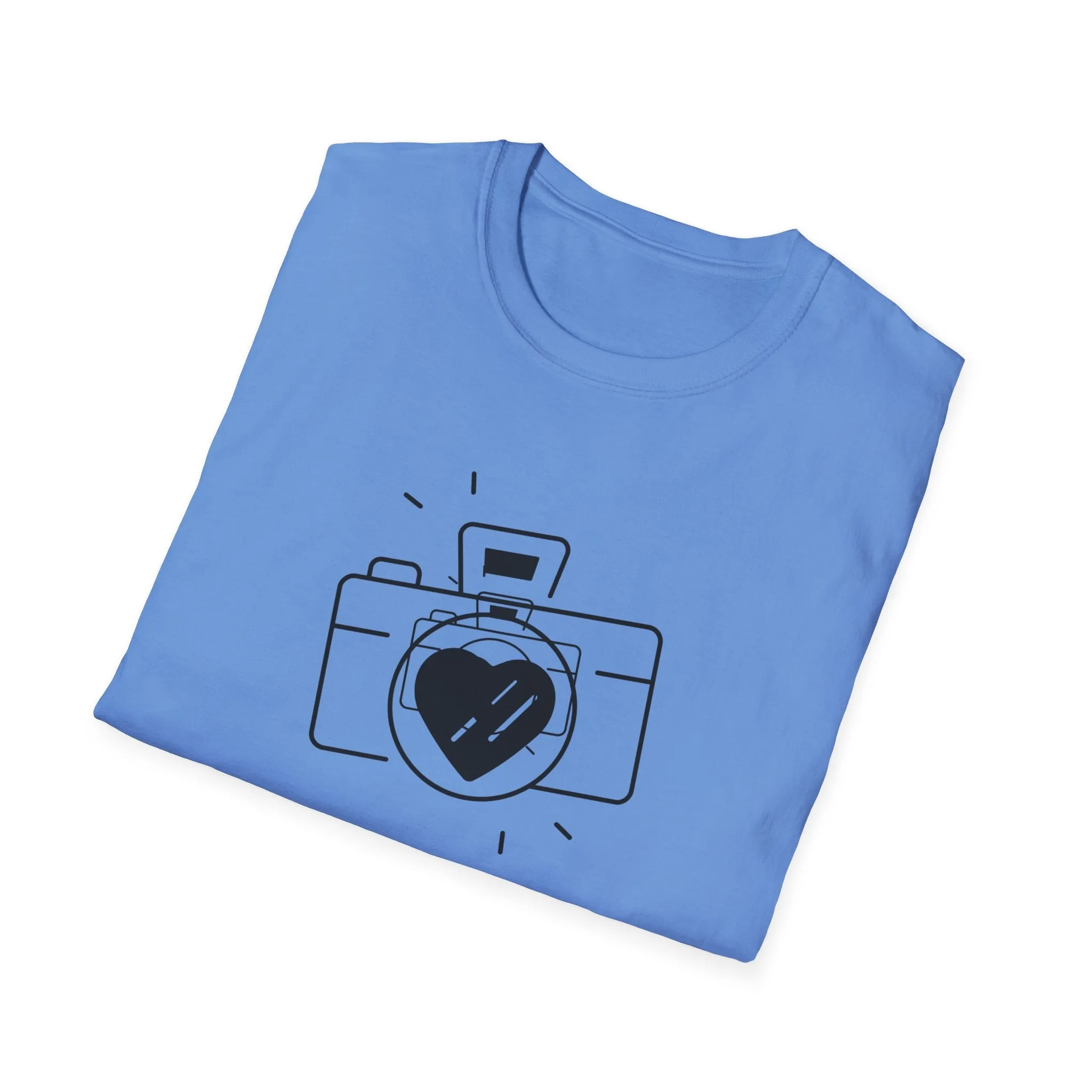 Customizable Unisex Softstyle T-Shirt - Perfect for Photographers and Creatives