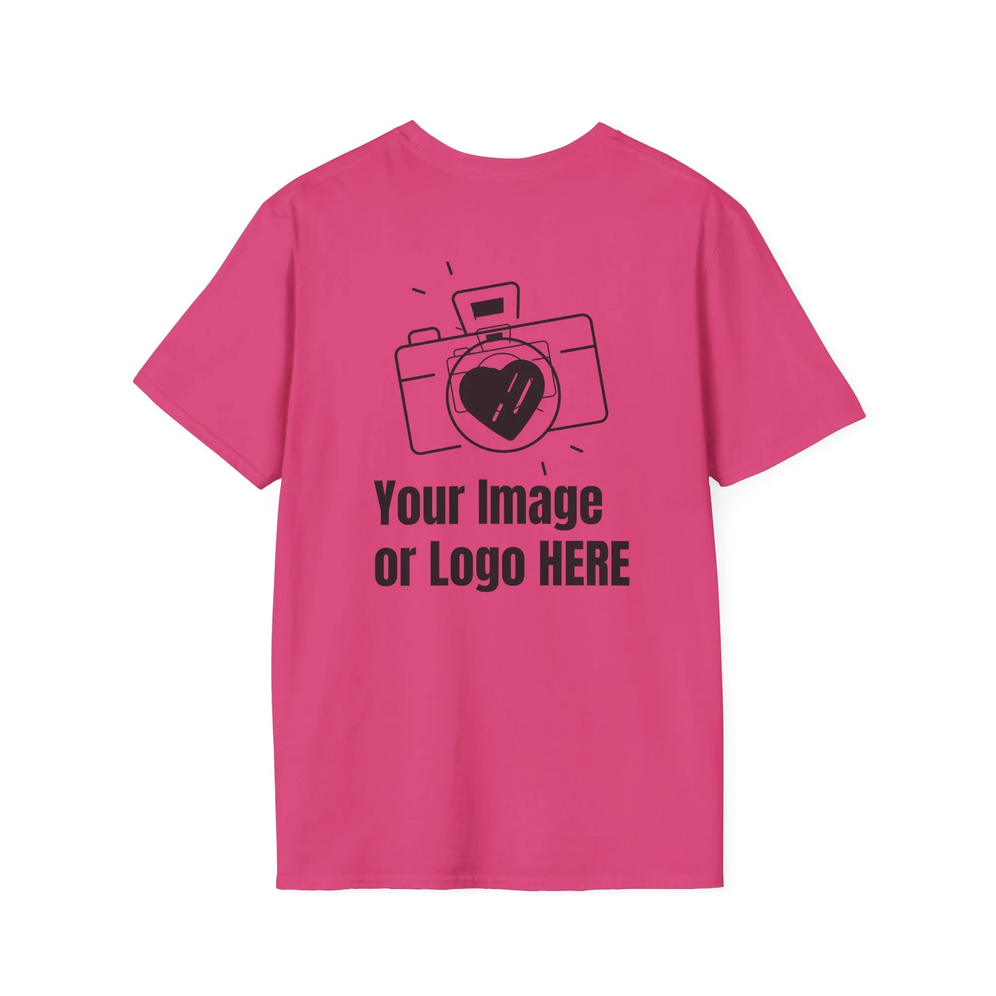 Customizable Unisex Softstyle T-Shirt - Perfect for Photographers and Creatives