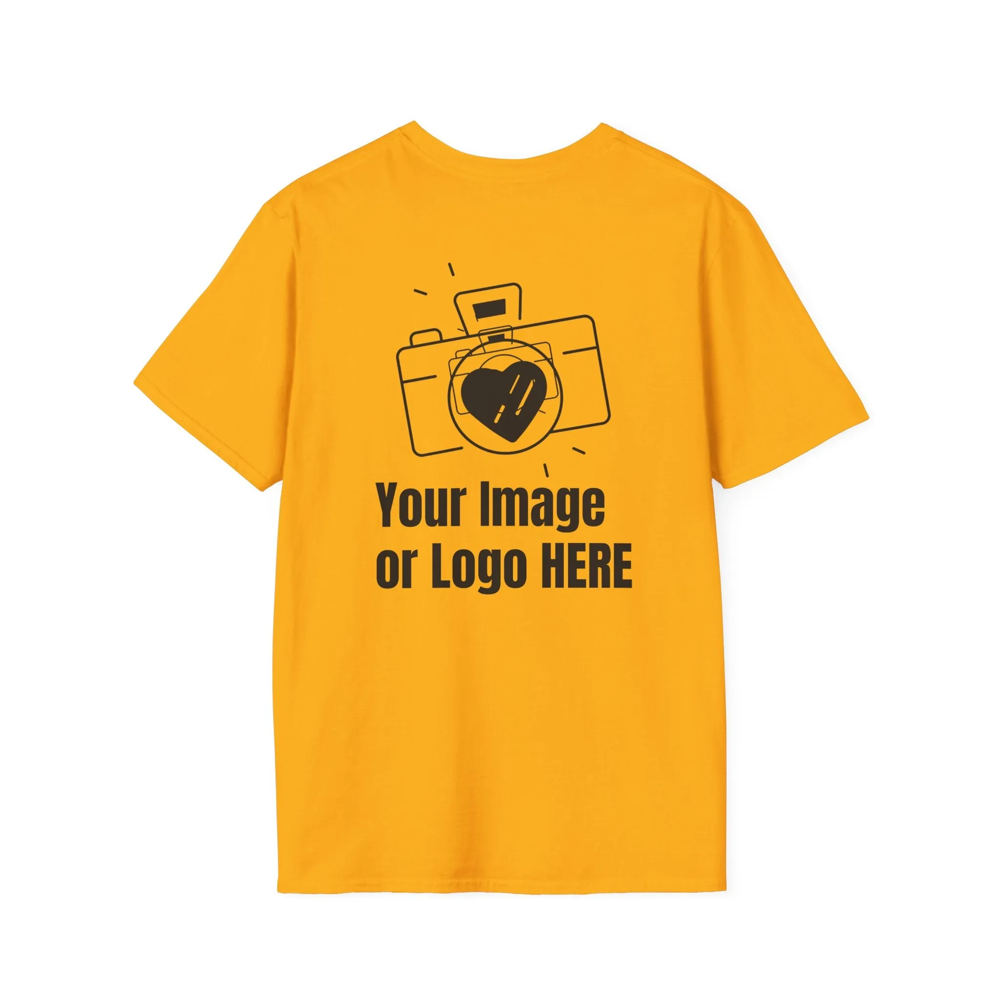 Customizable Unisex Softstyle T-Shirt - Perfect for Photographers and Creatives