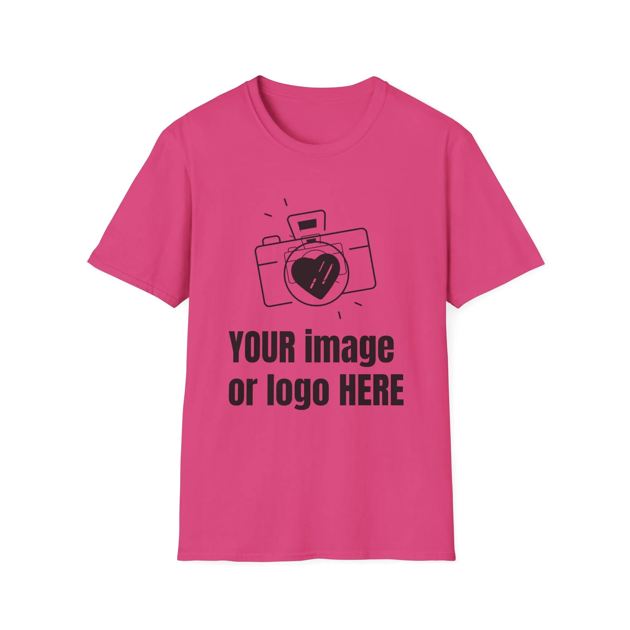 Customizable Unisex Softstyle T-Shirt - Perfect for Photographers and Creatives