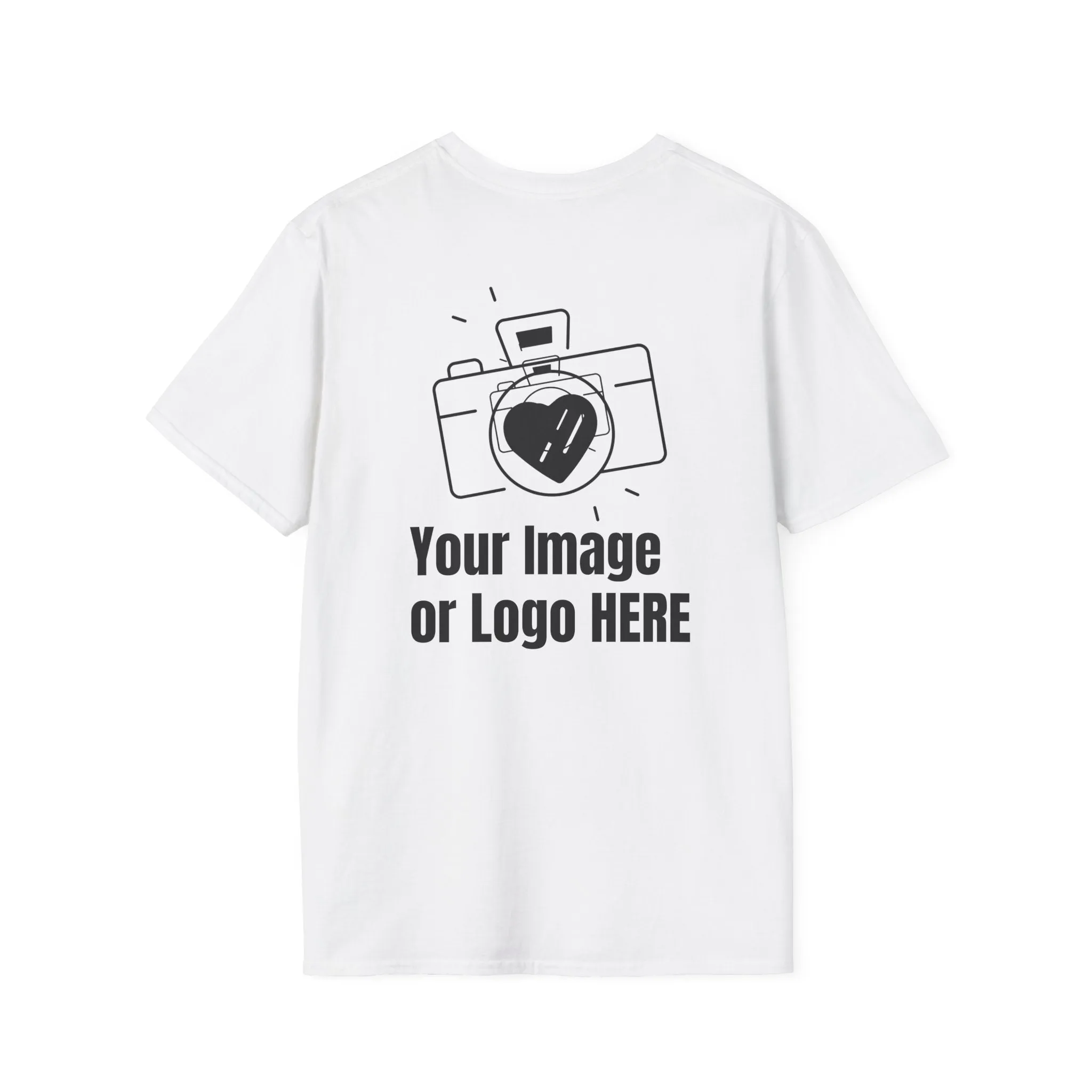 Customizable Unisex Softstyle T-Shirt - Perfect for Photographers and Creatives