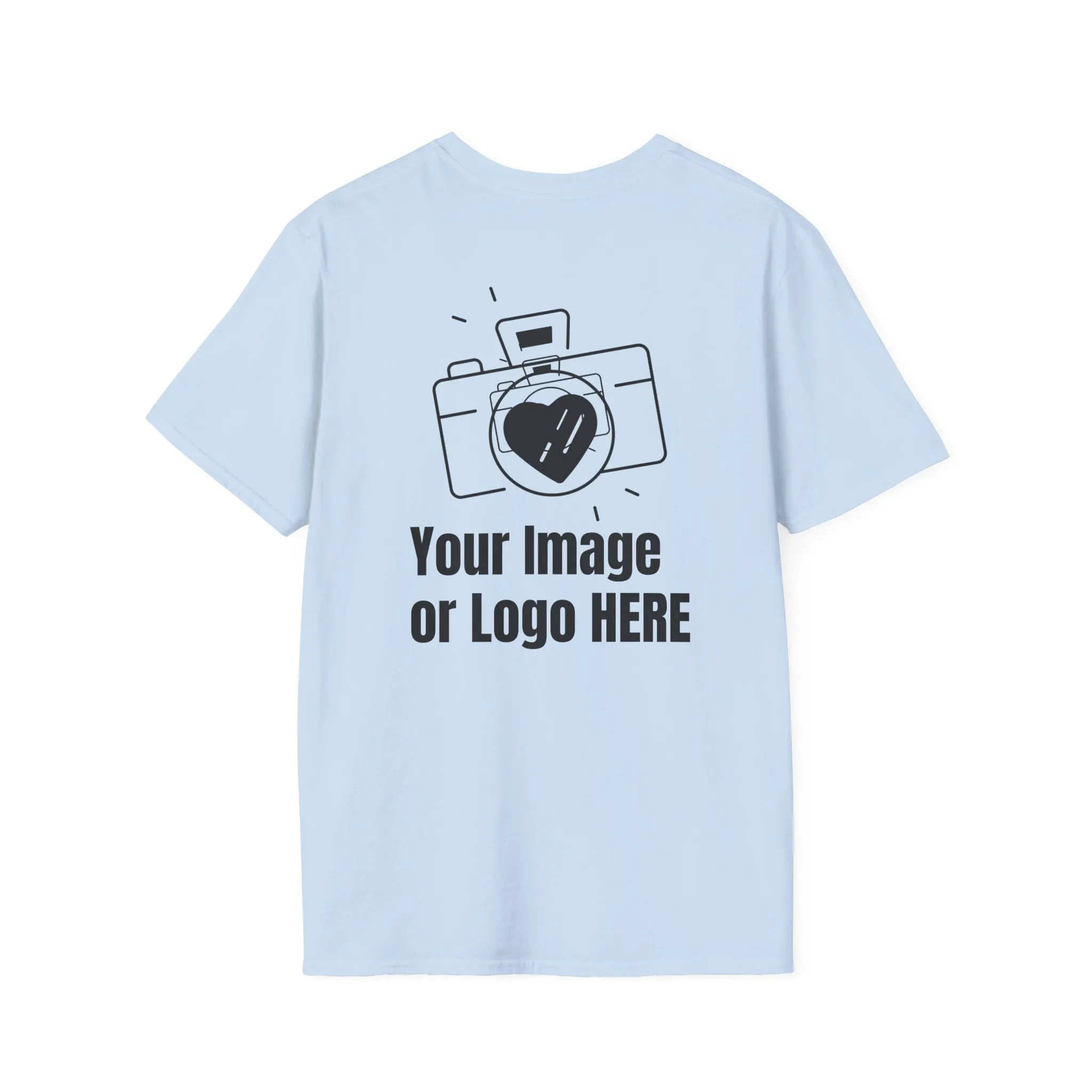 Customizable Unisex Softstyle T-Shirt - Perfect for Photographers and Creatives