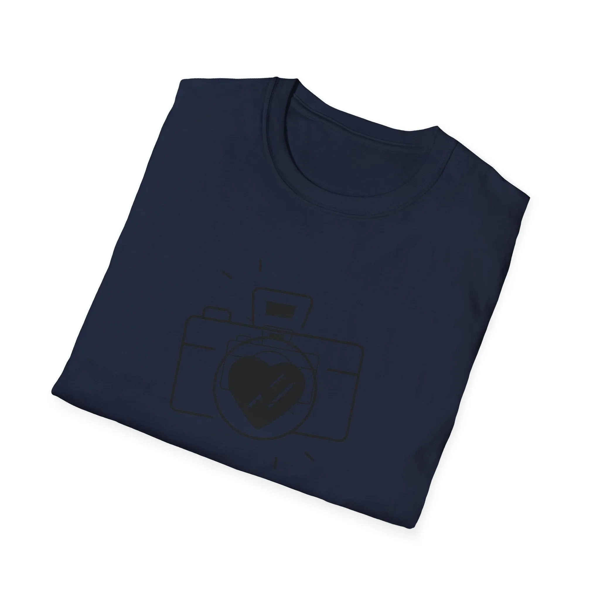 Customizable Unisex Softstyle T-Shirt - Perfect for Photographers and Creatives