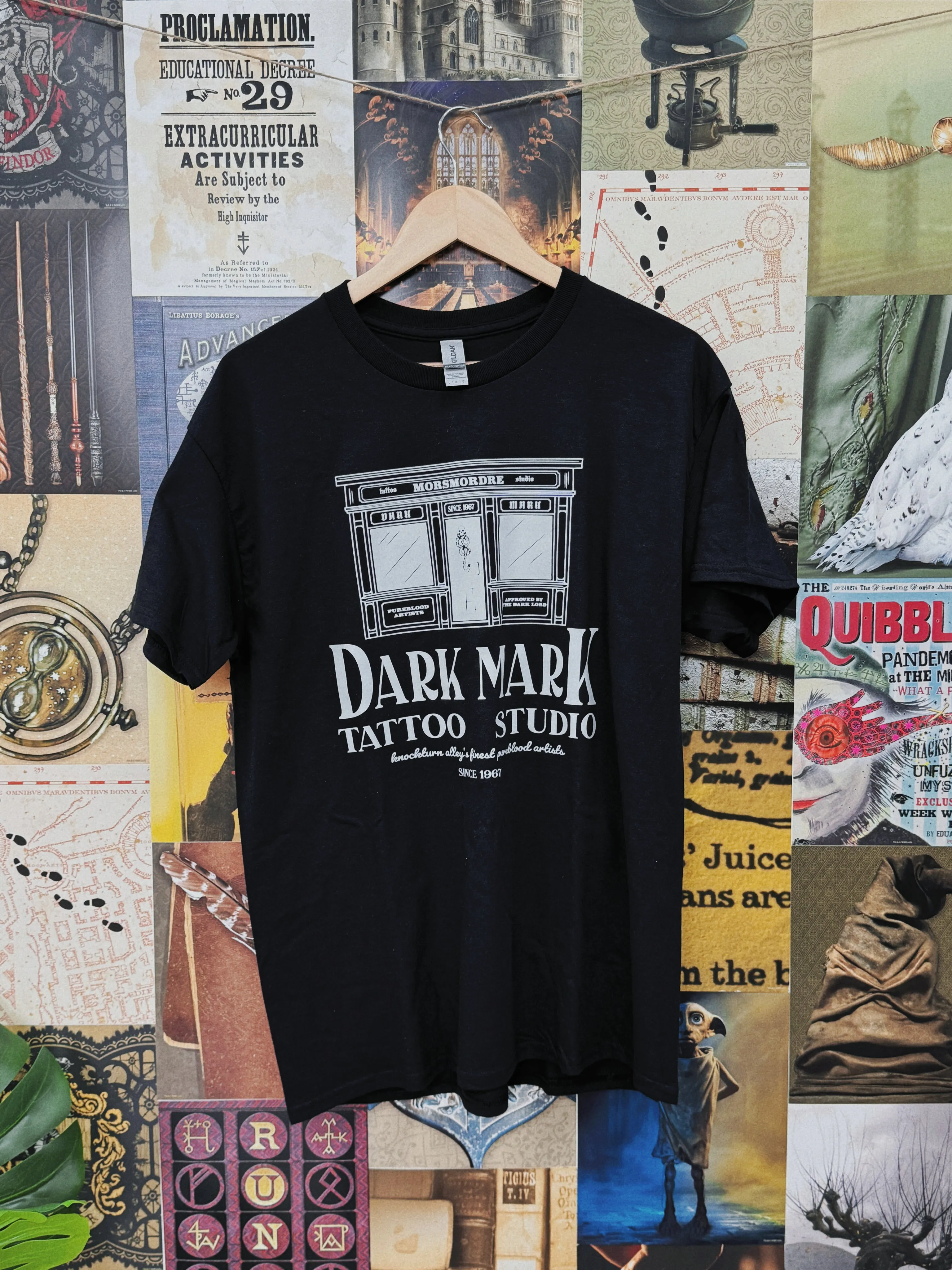 Dark Art Tattoo Studio Garment Dyed Tee