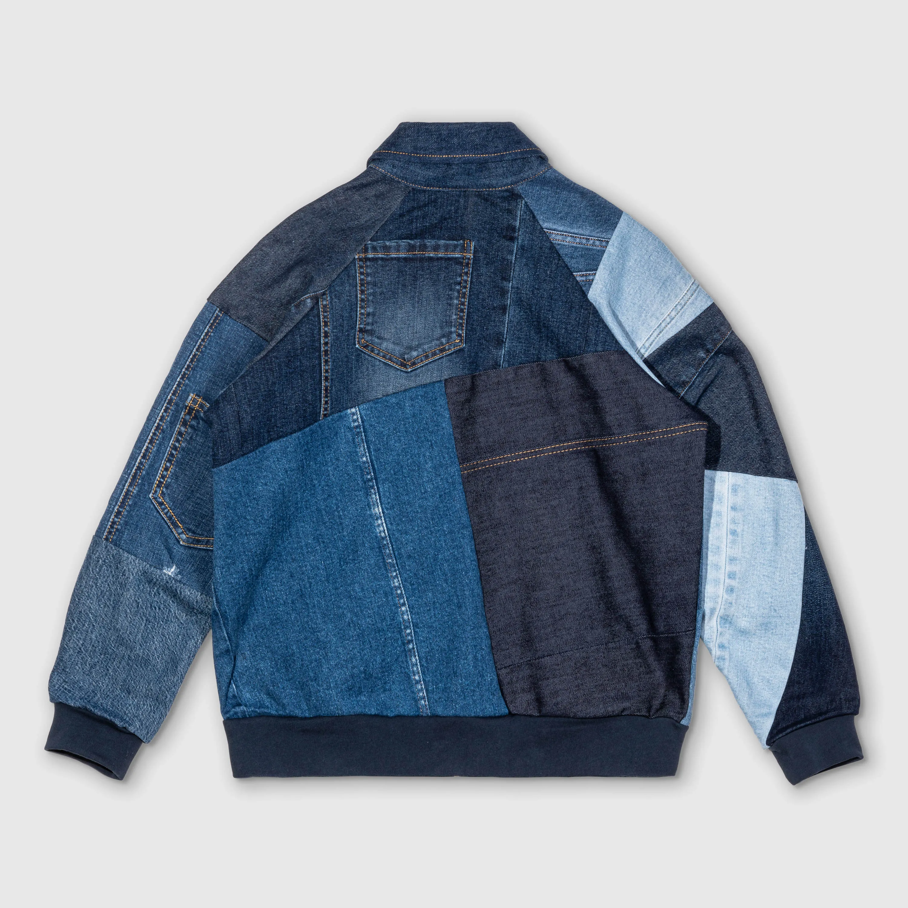 denim bomber jacket