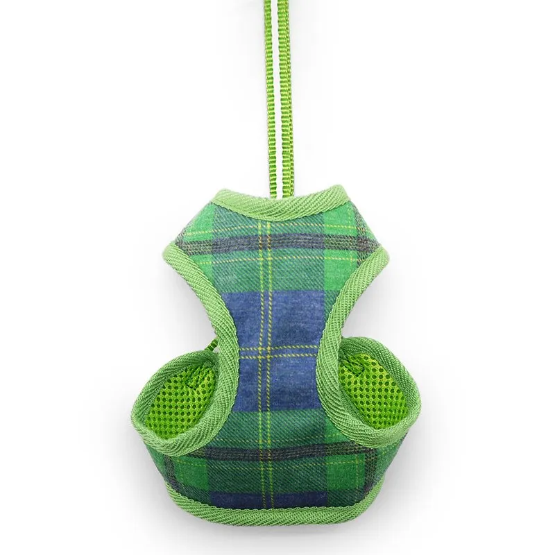 EasyGO Plaids Green Harness