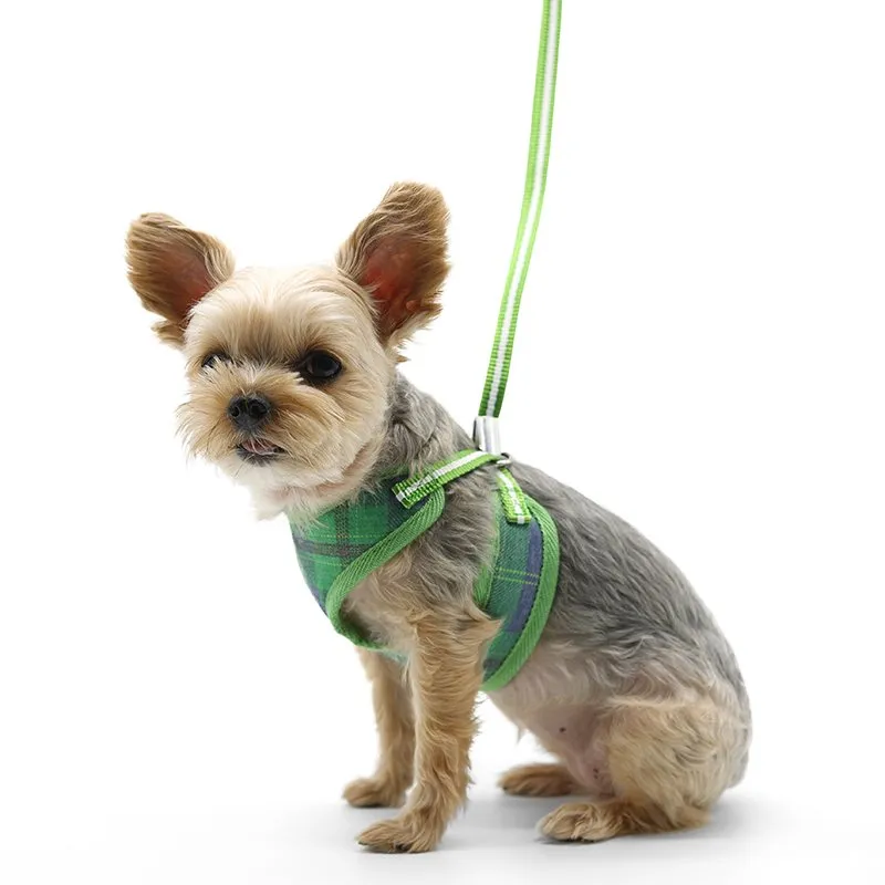 EasyGO Plaids Green Harness