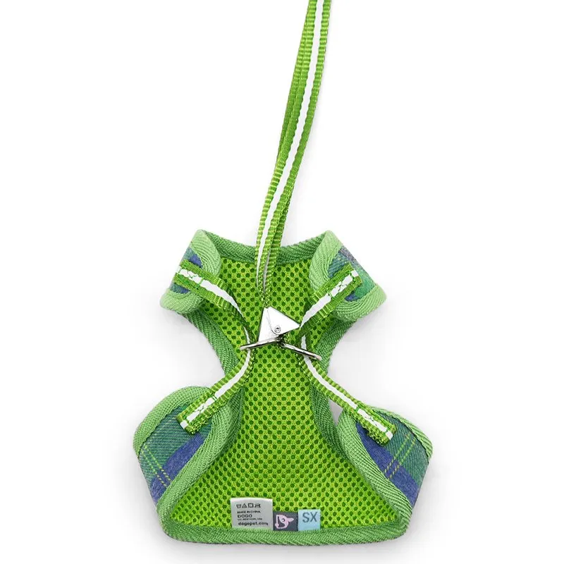 EasyGO Plaids Green Harness