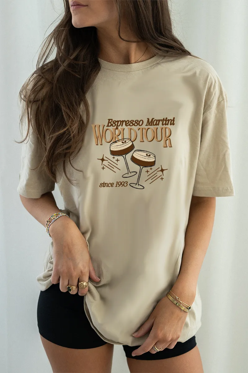 Espresso Martini World Tour tee