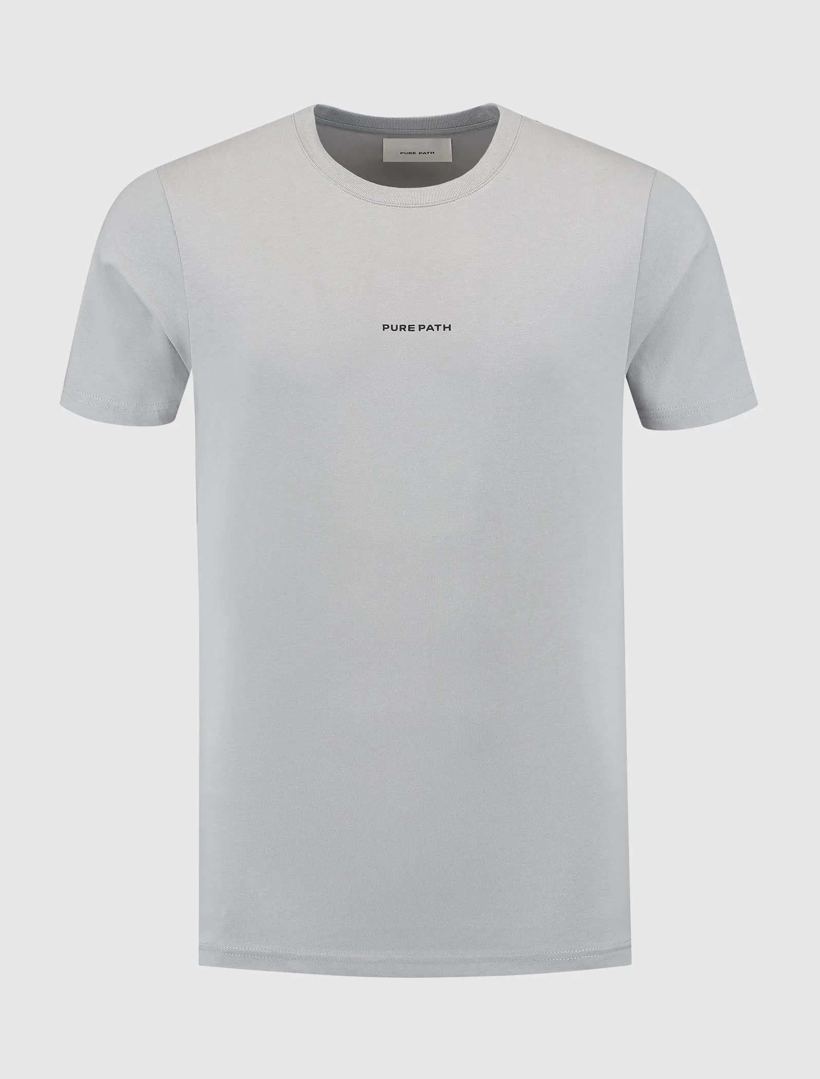 Essential Logo T-shirt | Grey Plain