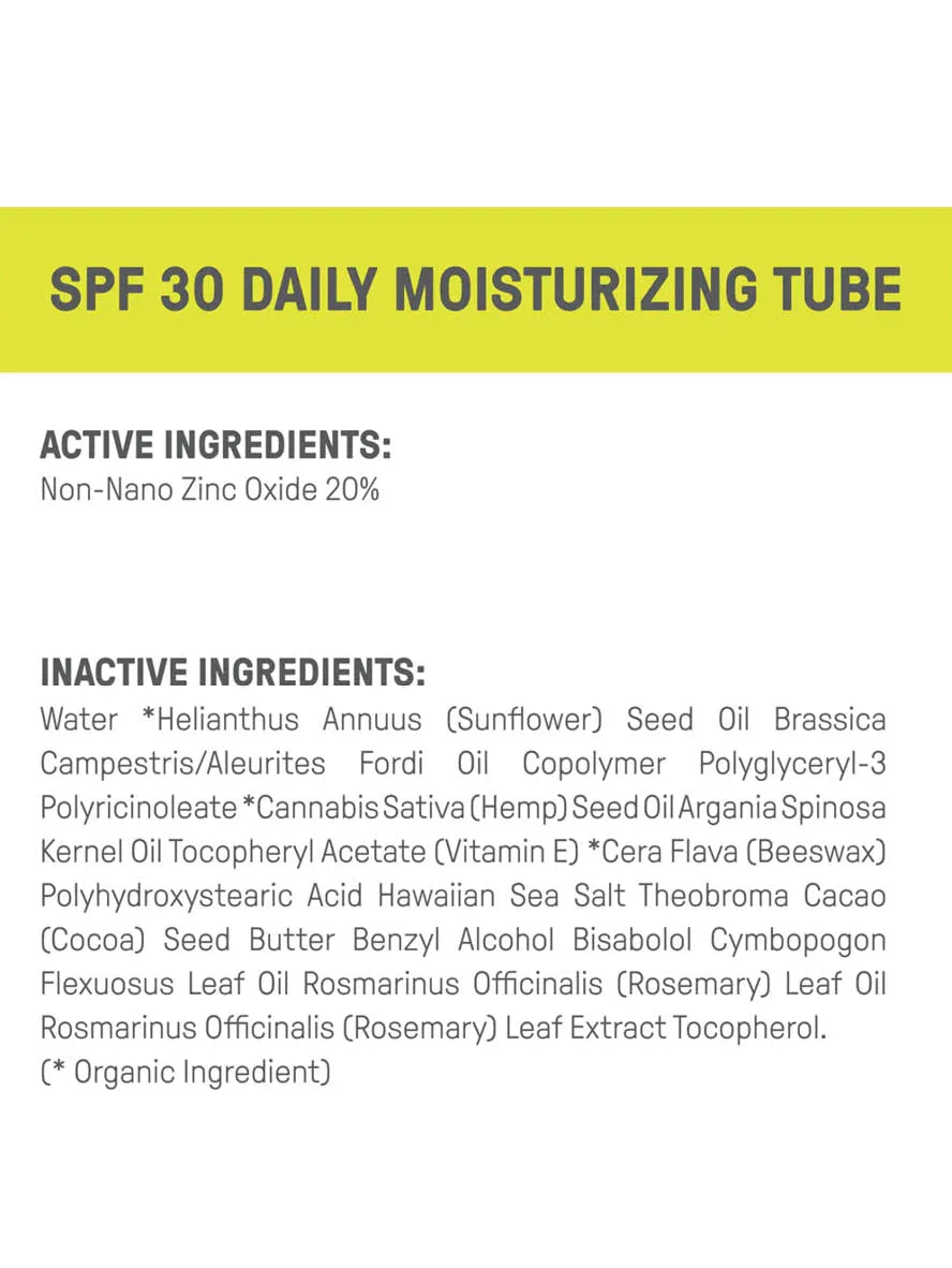 Face And Body Sunscreen, SPF 30 , 3oz, Raw Elements