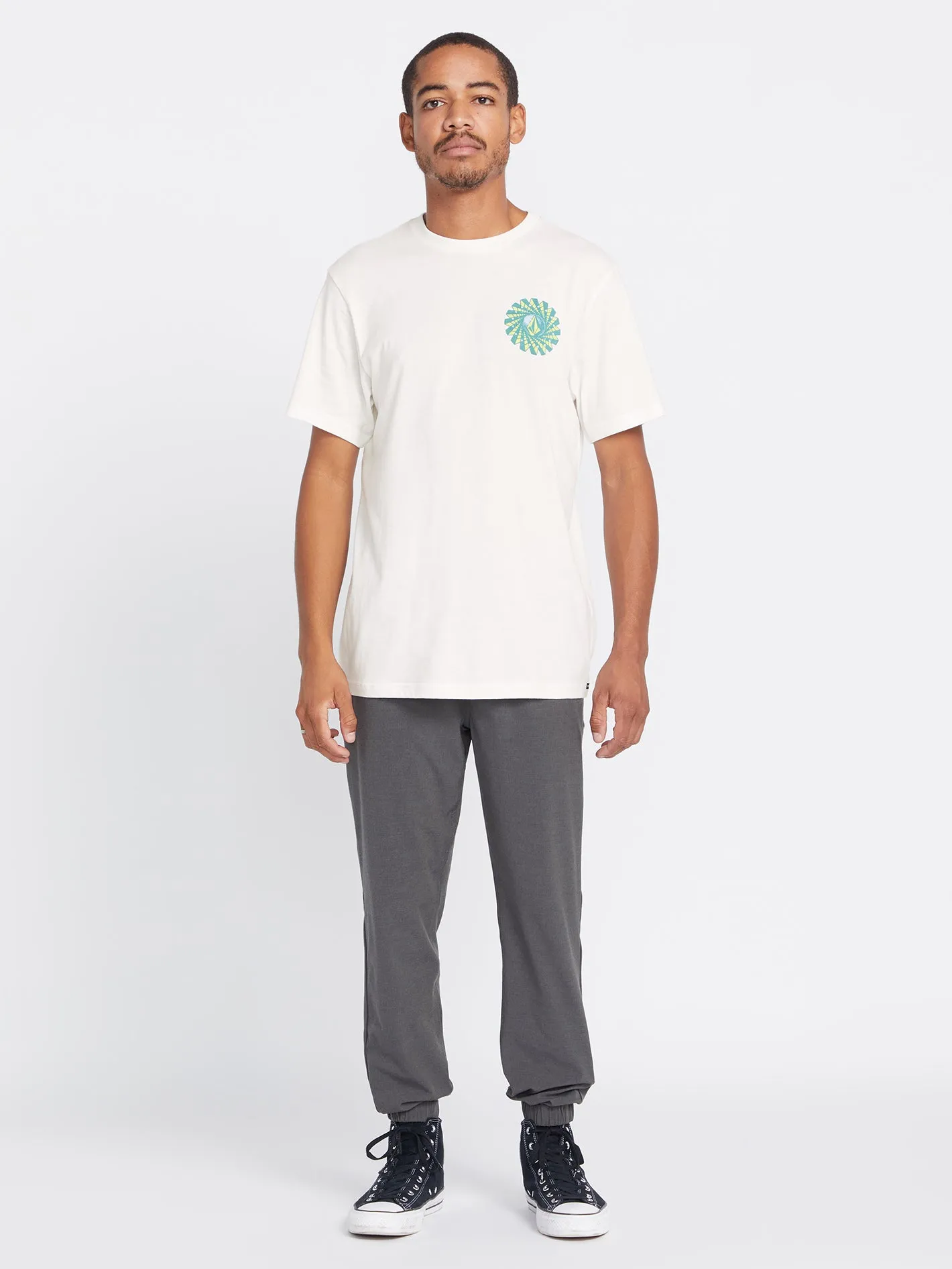 Farm to Yarn Molchat Short Sleeve Tee - Off White