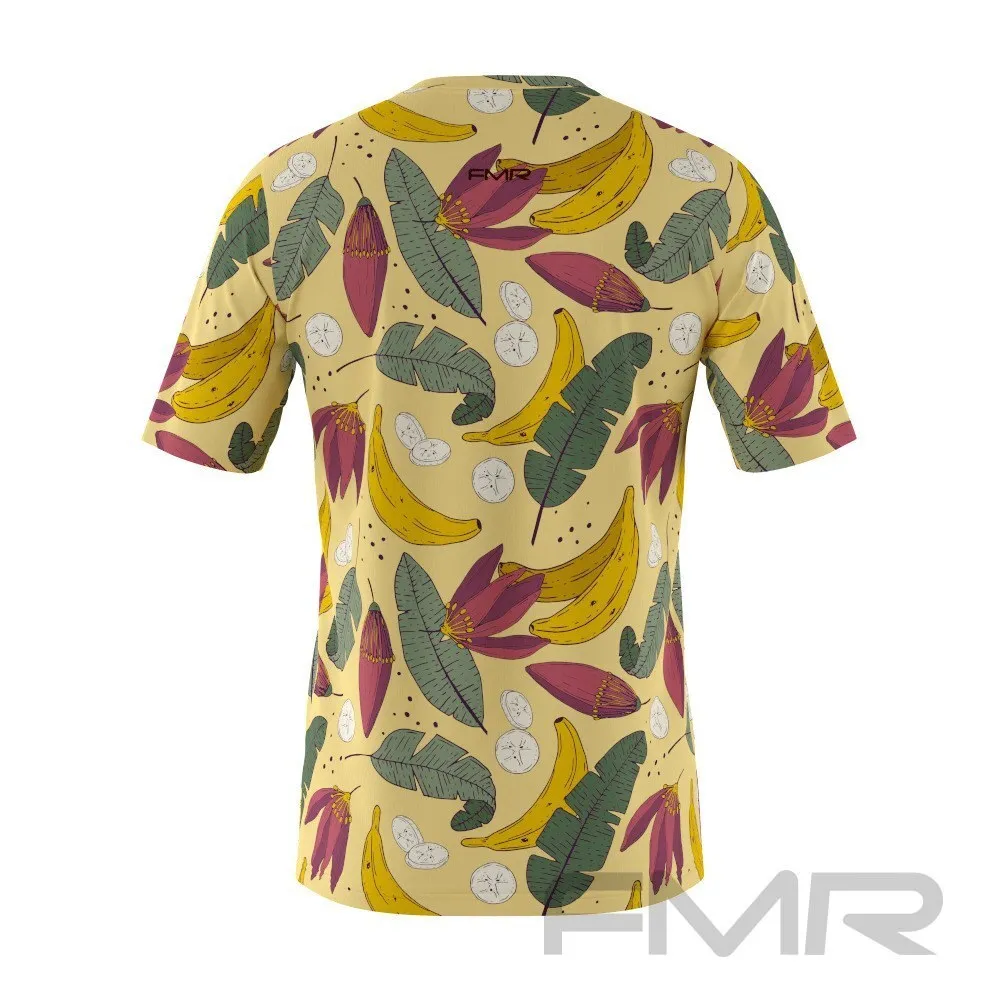 FMR Men's Banana Short Sleeve Running Shirt