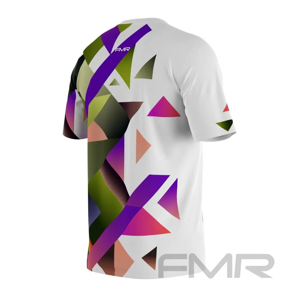 FMR Men's Geometry Technical Short Sleeve Running T-Shirt