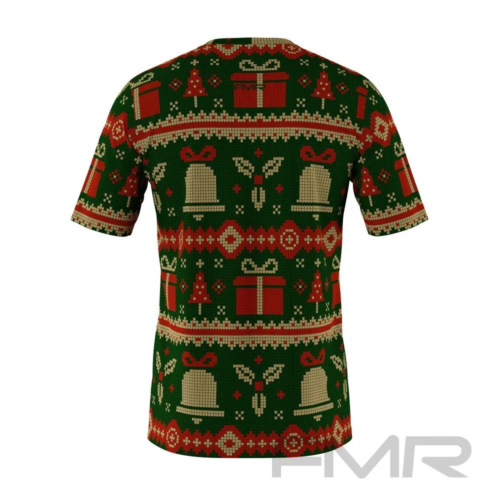 FMR Men's Green Ugly Sweater Short Sleeve Shirt