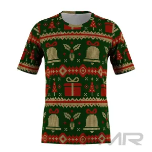 FMR Men's Green Ugly Sweater Short Sleeve Shirt