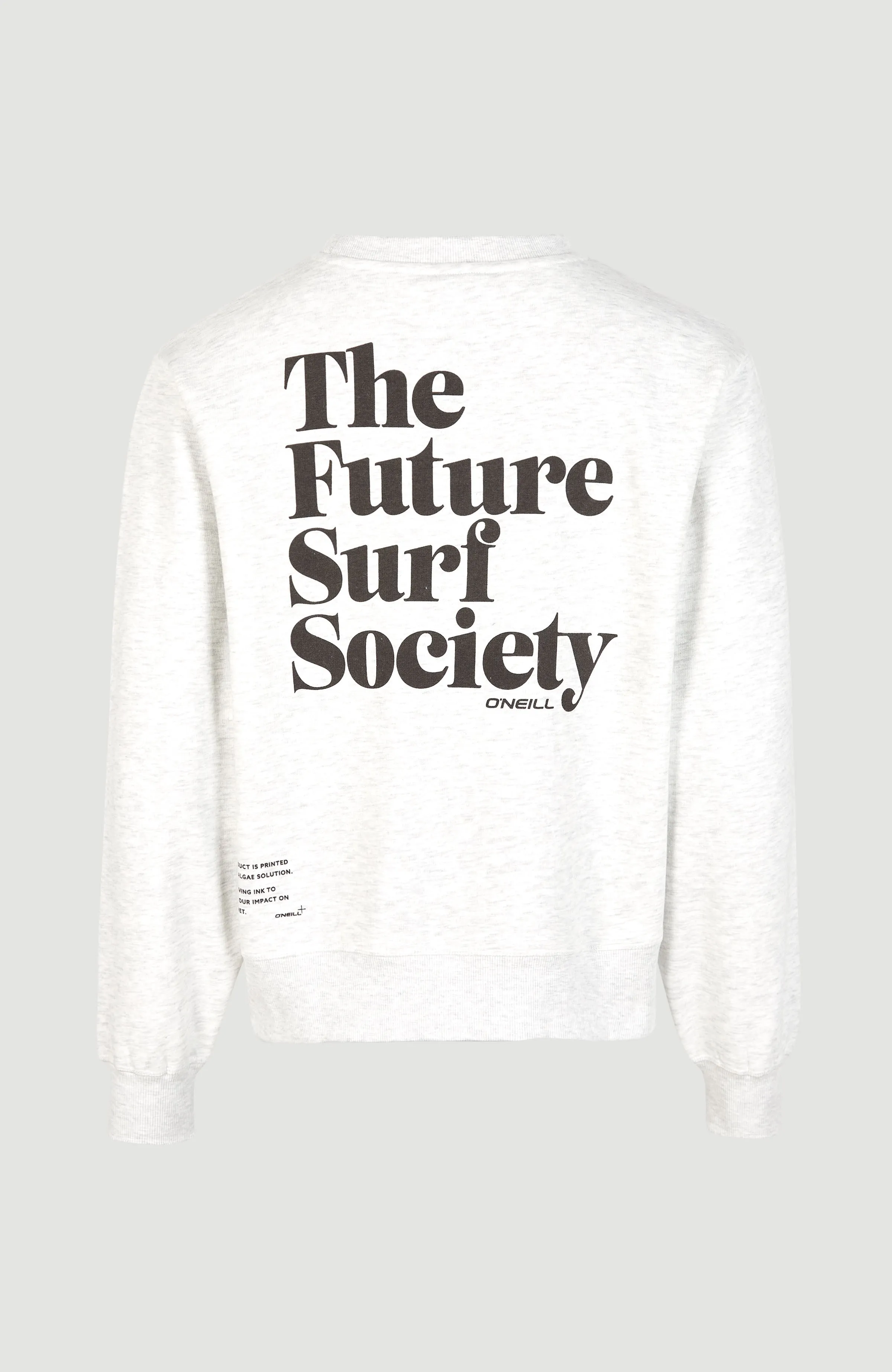 Future Surf Crew Sweatshirt | White Melange