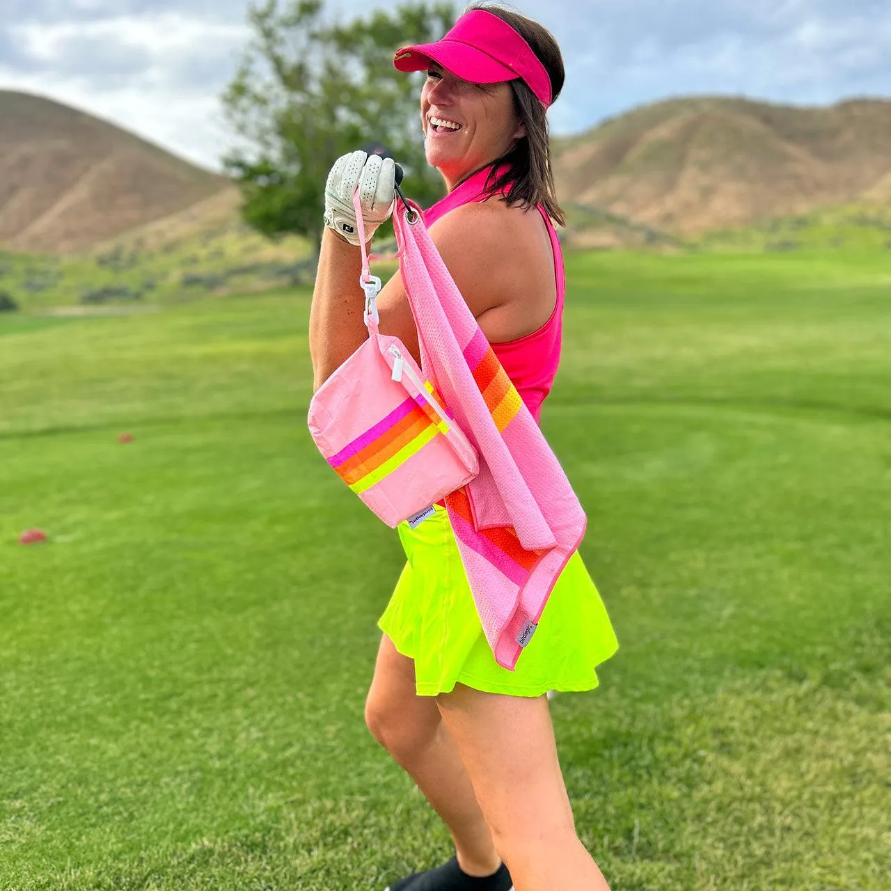 Golfher's Sunset Women's Golf Accessory Bag